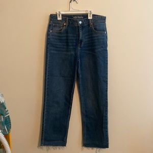 High waisted mom jeans